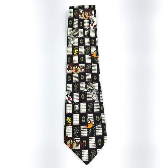 Looney Tunes Other - Looney Tunes Novelty Necktie Bugs Bunny 55x3-3/4